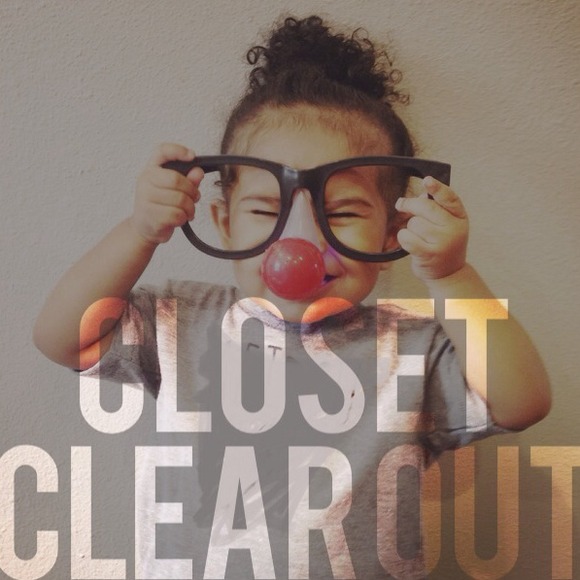 Purging my closet!