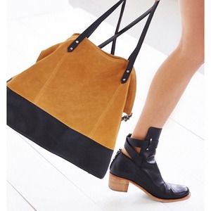 BDG Suede Tote Bag