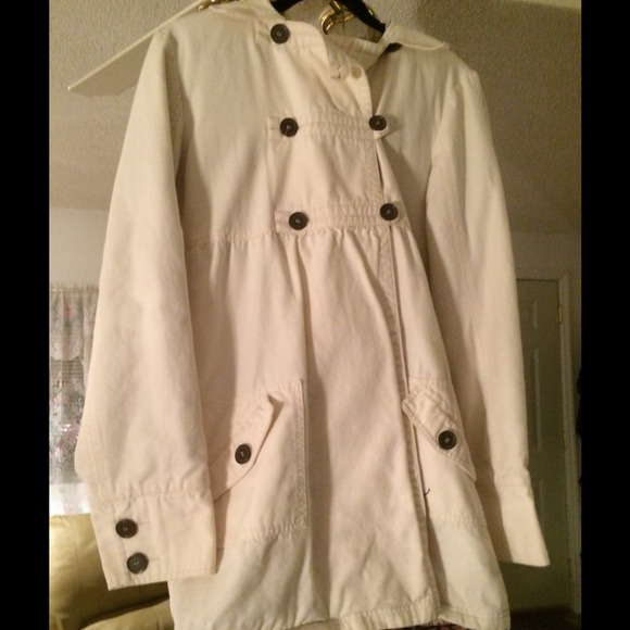 Billabong winter jacket/trench coat - Picture 2 of 4