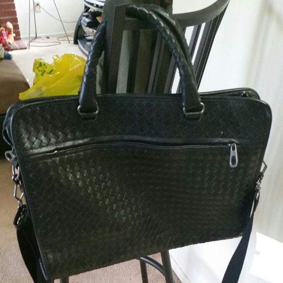 Leather Laptop hand bag