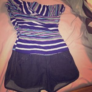 Cut one piece worn 1 time! #shopping#outfit!