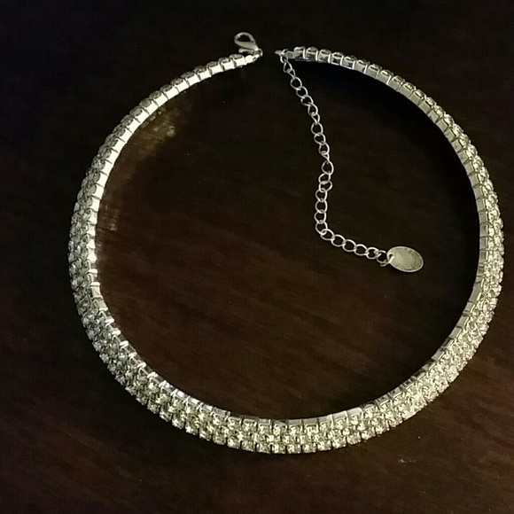 Rhinestone Choker