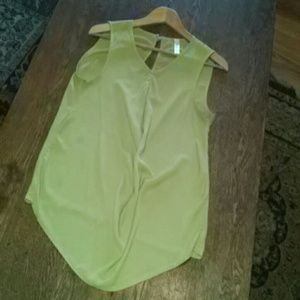 Fun celadon colored top