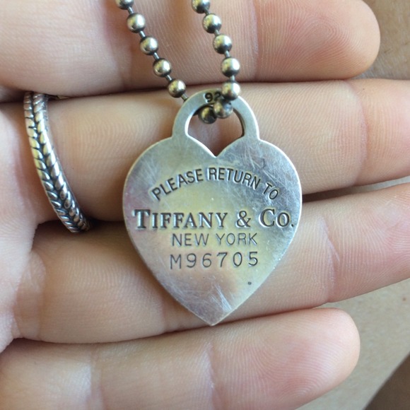 Tiffany & Co. Jewelry - Tiffany & co. Heart "return to Tiffany" necklace