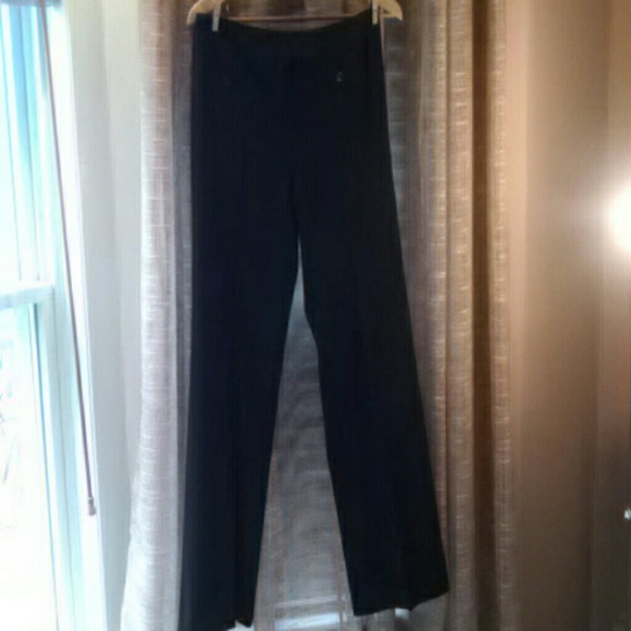 Black slacks, Loft