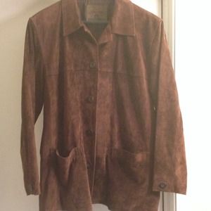 Brown Suede Jacket  New LOW price!