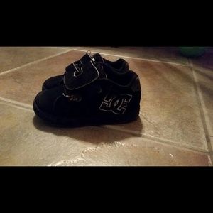 Black Toddler DC shoes
