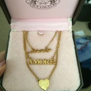 Juicy couture limited edition necklace