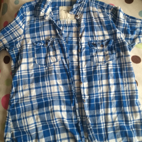 Abercrombie plaid button up