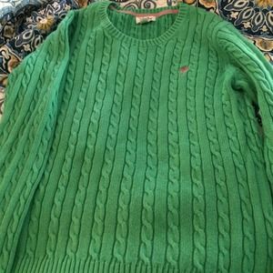 Lilly Pulitzer green sweater