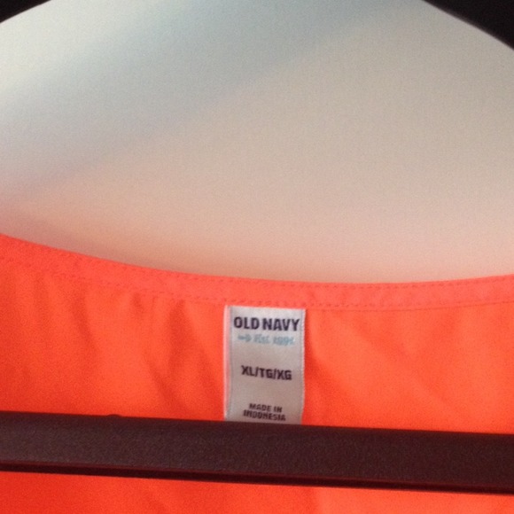Neon orange top - Picture 3 of 4