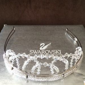 Authentic Swarovski crystal tiara