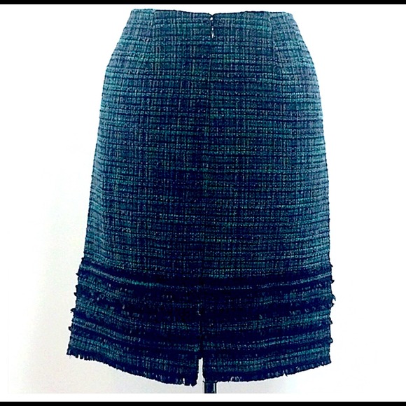 Tweed Knee Length Skirt - Picture 3 of 4