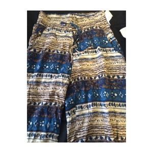 Tribal Print Pallazo Pants