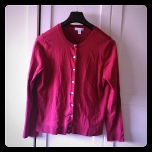 Fuchsia cardigan