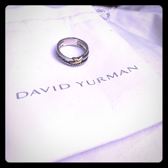 Authentic David Yurman Crossover ring
