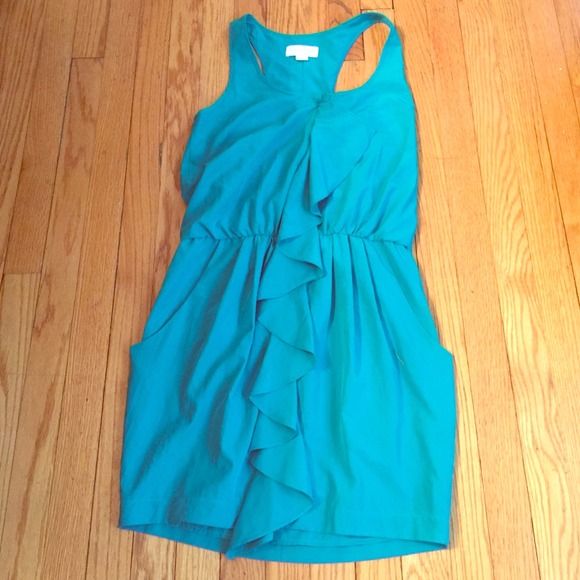 Blue Jessica Simpson cocktail dress