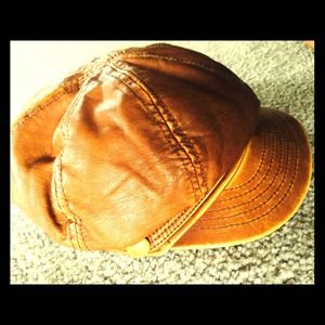 SOLD Soft leather hat