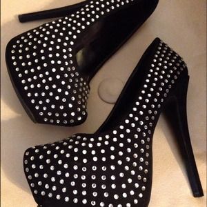 👠Candie's crystal heels✨