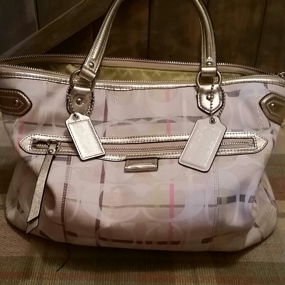 Coach tattersall Emma tote