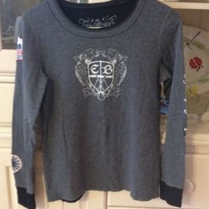 Eddie Bauer long sleeve ski shirt