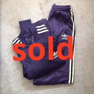 Adidas training jacket & pants
