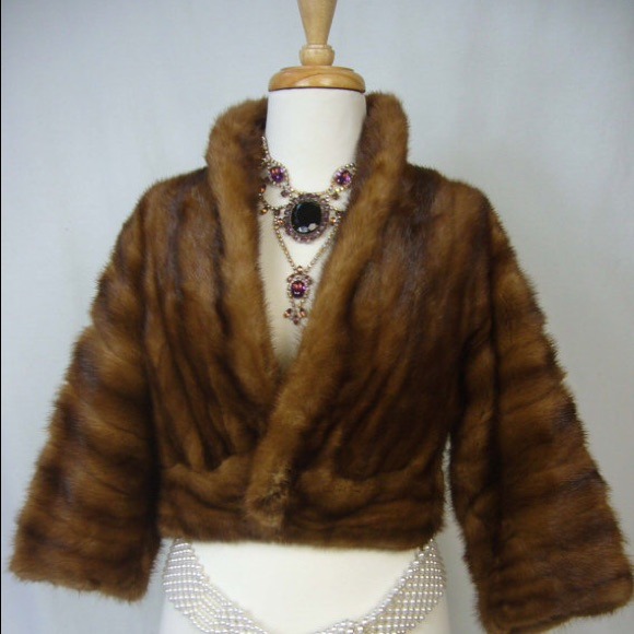 Mink Bolero Jacket one of a kind will trade