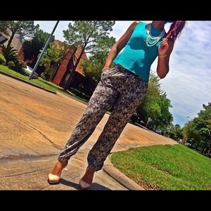 Black & White Joggers