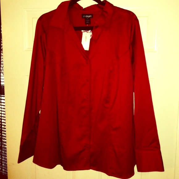 Lane Bryant long sleeve dress shirt