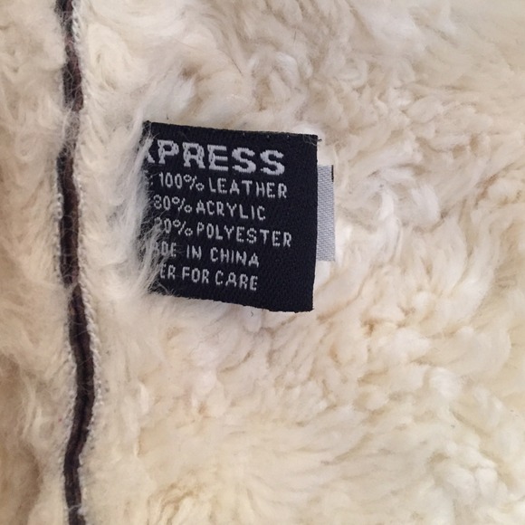 ‼️Last Reduction‼️Express sueded leather jacket - Picture 3 of 4