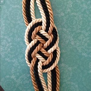 Nautical knot bracelet