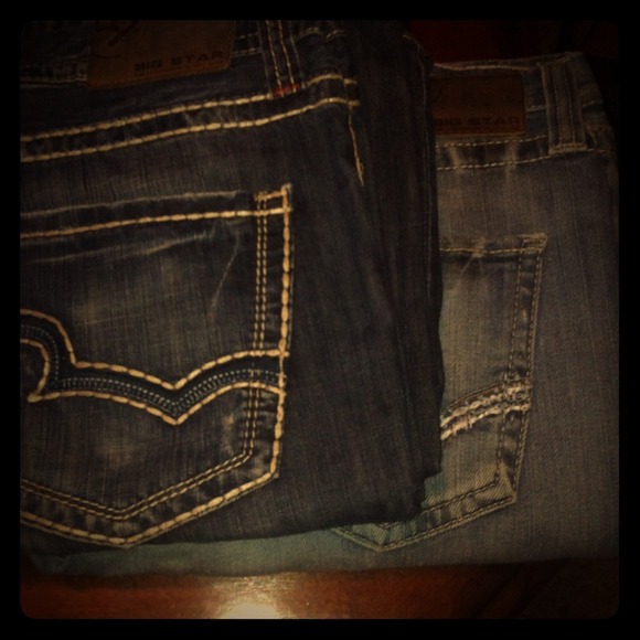 bundle of men's Big Star jeans for tayernicole