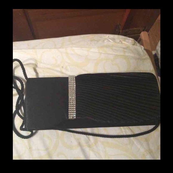 Black Jewel Clutch