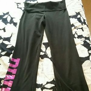 PINK bootcut yoga pants