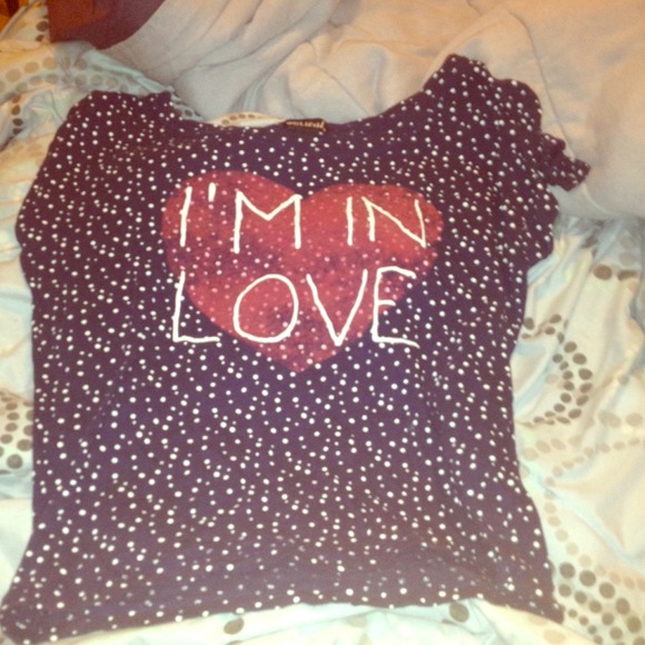 I'm in love shirt