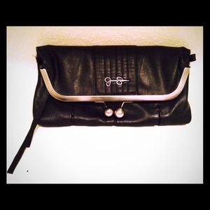 Jessica Simpson Leather Clutch.
