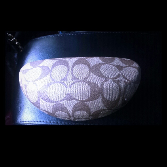 Coach glasses case
