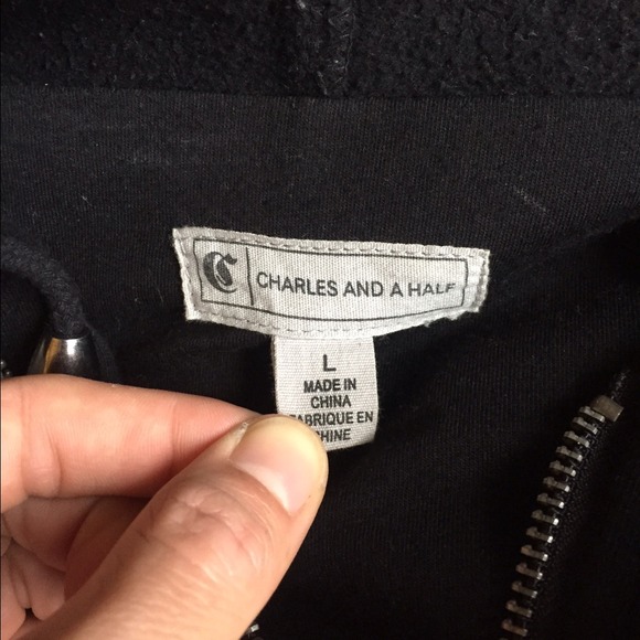 CHARLE AND HALF mens RED pleather jacket - Picture 3 of 3