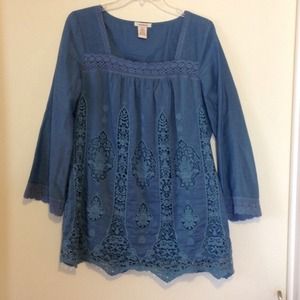 Sundance blue hippi top