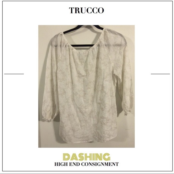 Trucco Boho Chic Off Shoulder Blouse - Picture 2 of 3