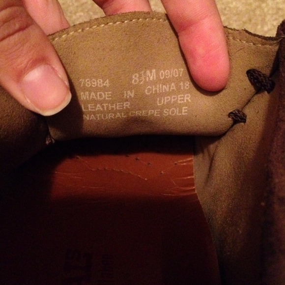 Clark's Brown Wallabees - Picture 4 of 4