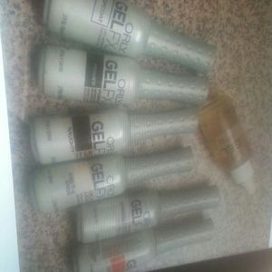 Orly gel nail polish+ sally hansen+uv lamp