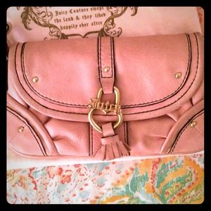 Pink juicy couture wristlet