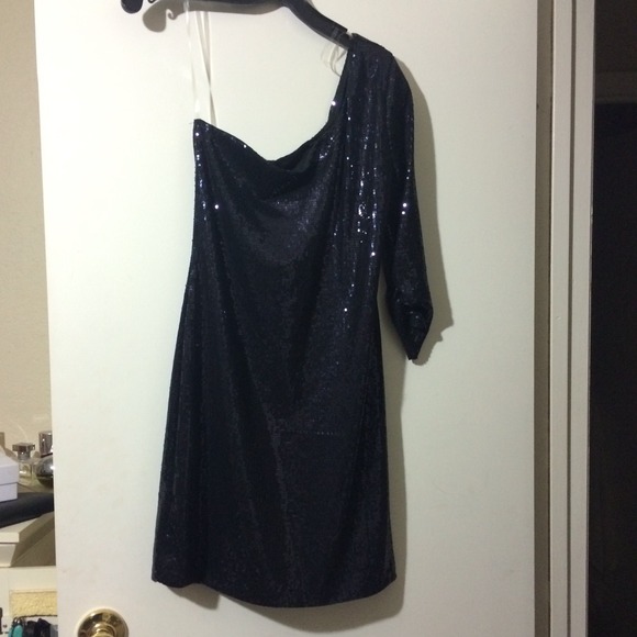 Small Audrey 3+1 Navy Blue Sequin Dress