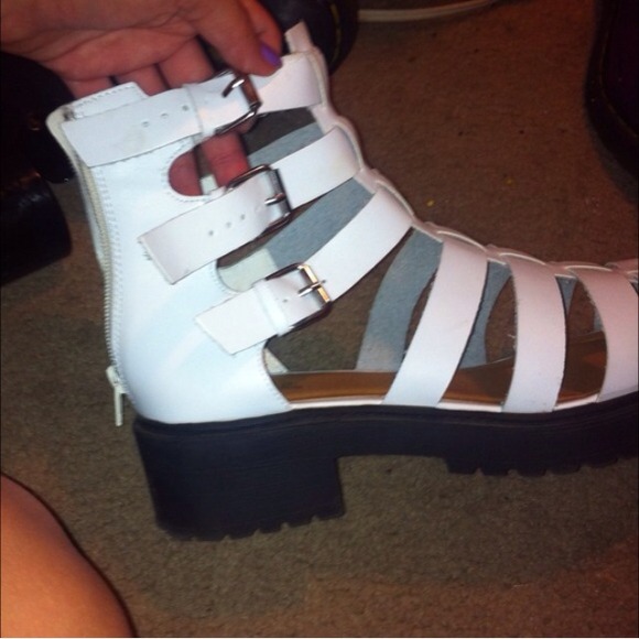 platform gladiator sandals