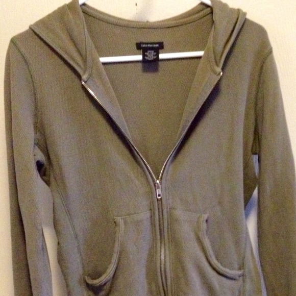Calvin Klein Long sleeve zip up hoodie