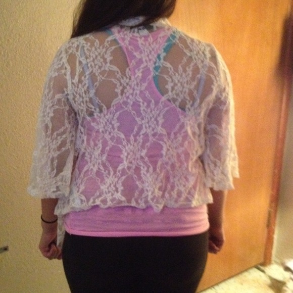 🆕 Lace Cardigan 🆕 - Picture 2 of 4