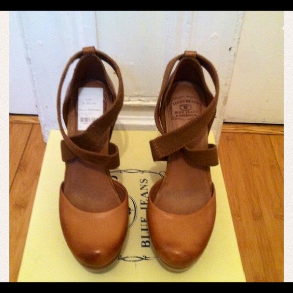 Steve Madden cognac wedges *****SOLD ON EBAY*****