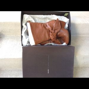 Marc by Marc Jacobs Brown Leather Mid-calf Boots