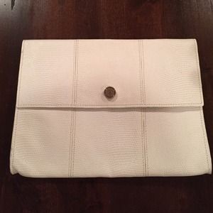 Club Monaco White Clutch
